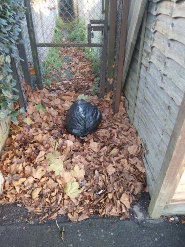 Flytipped household waste bags.  Taken away job done. -156 Linden Road, RG2 7EH, England, United Kingdom