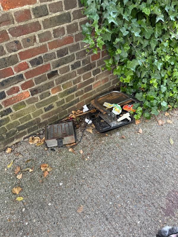 Losers did this -14 Rosher Close, Stratford, London, E15 1AU