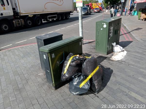 Domestic waste -7A Catford Broadway, London SE6 4SP, UK