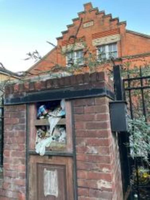 Can something be done about the unsightly mess around the old sorting office on Silverdale? It’s very depressing to see the rubbish pile up outside and within the grounds of this lovely old building,. Reported via Fix My Street-2 Silverdale, London, SE26 4TD