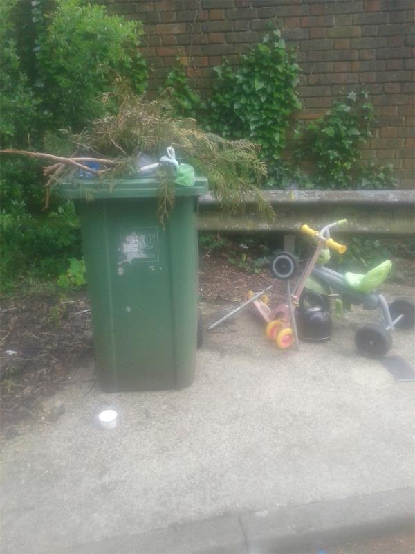 Hurren Close. Please clear flytip of childrens toys-Other Sports Facility