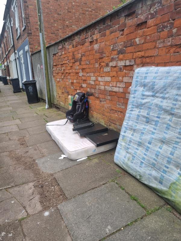 Fly Tip -1 Hughenden Drive, Leicester, LE2 7PW
