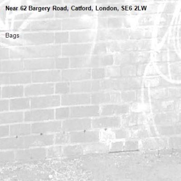 Bags-62 Bargery Road, Catford, London, SE6 2LW