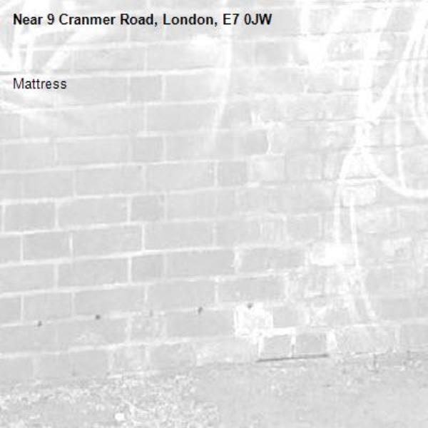 Mattress-9 Cranmer Road, London, E7 0JW