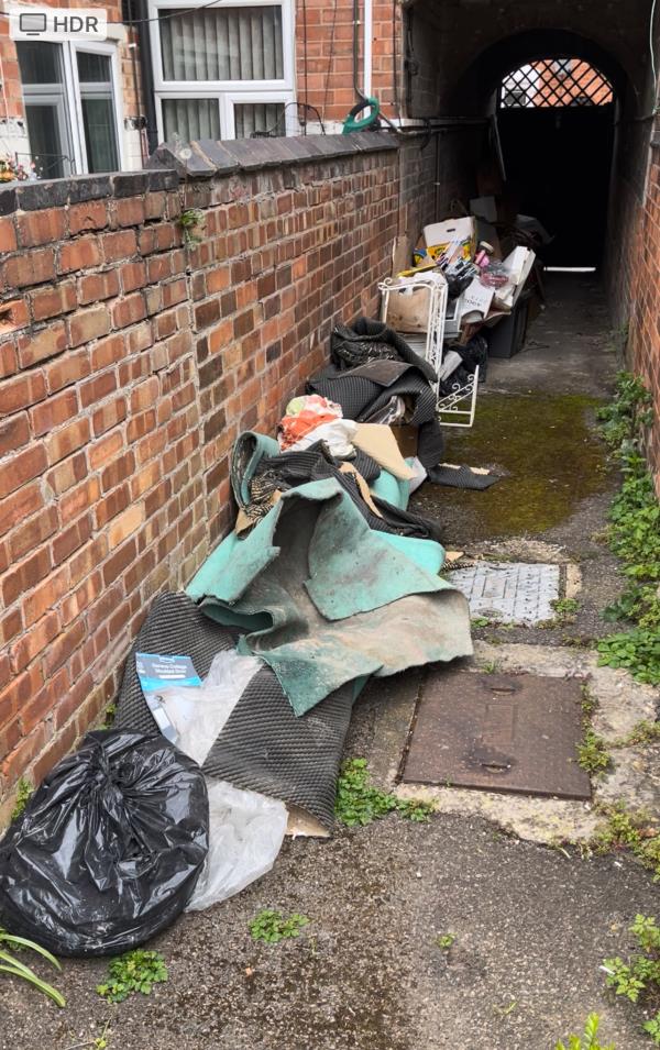 Shame there’s an old lady staying alone and has got carers that come to see her. She had her loft insulated but unfortunately no one to help throw the rubbish away from her loft-31 Donnington Street, Leicester, LE2 0DE