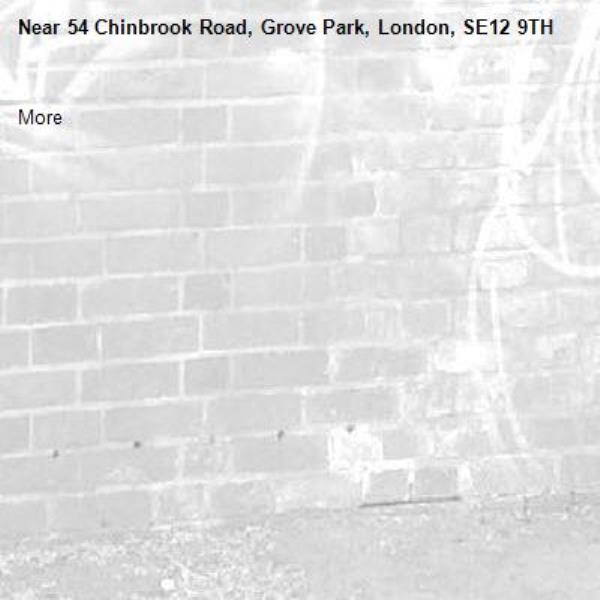 More -54 Chinbrook Road, Grove Park, London, SE12 9TH