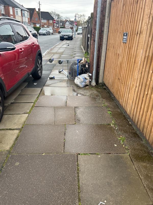 People are vandalising everywhere in the street can we please have CCTV in our street to catch these criminals -12 Staveley Road, Leicester, LE5 5JS