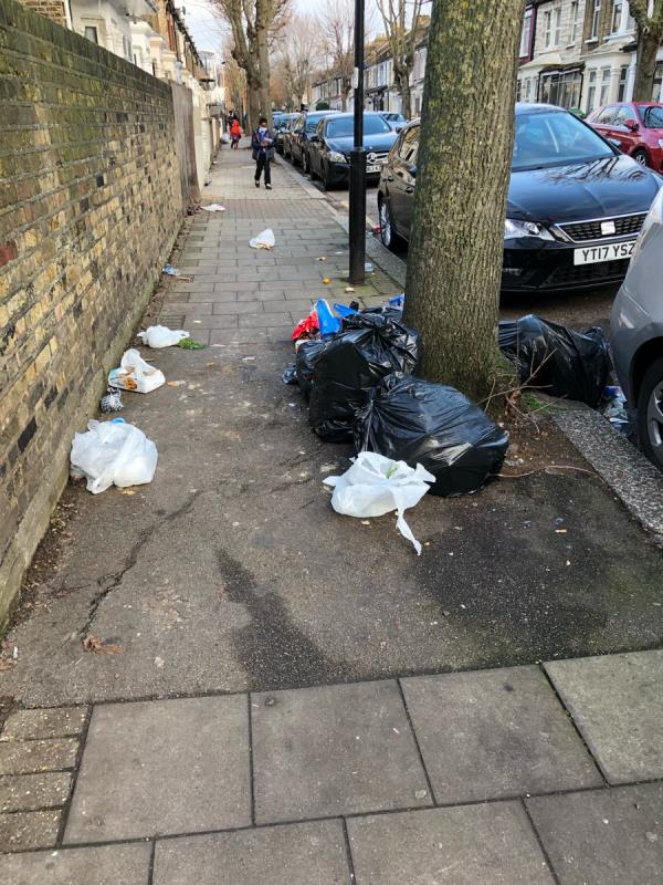 This is a busy primary school route used by a lot of children and every week there’s something dumped on this spot. -29 Henderson Road, Green Street East, E7 8EF
