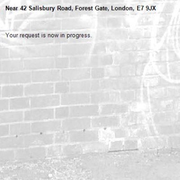 Your request is now in progress.-42 Salisbury Road, Forest Gate, London, E7 9JX