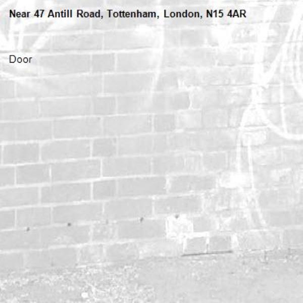 Door-47 Antill Road, Tottenham, London, N15 4AR
