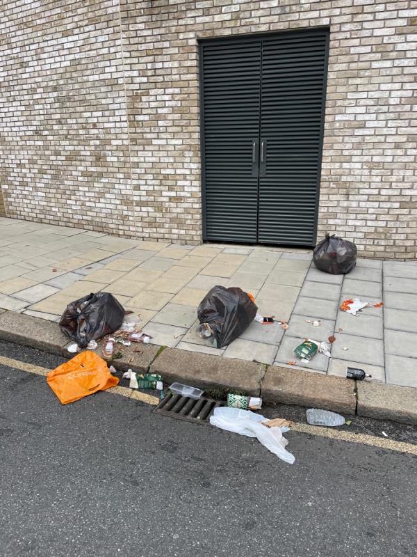 Refuse bags not collected-161 Fawe Park Road, Wandsworth, SW15 2EG