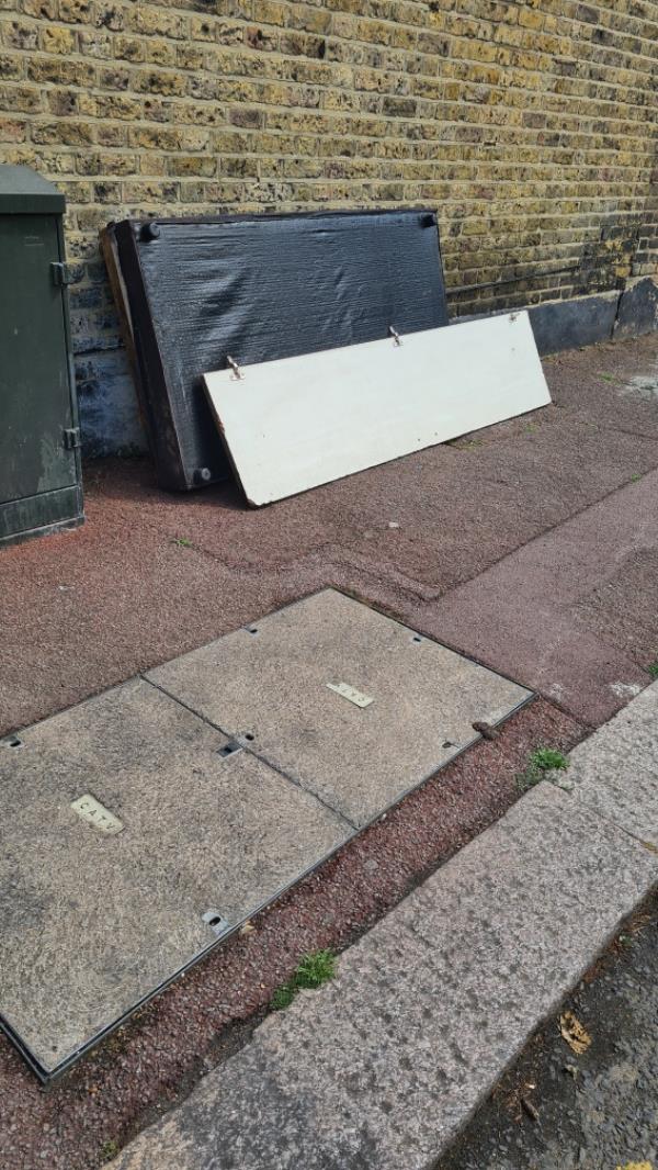Fly tipping-96 Faringford Road, London, E15 4DF