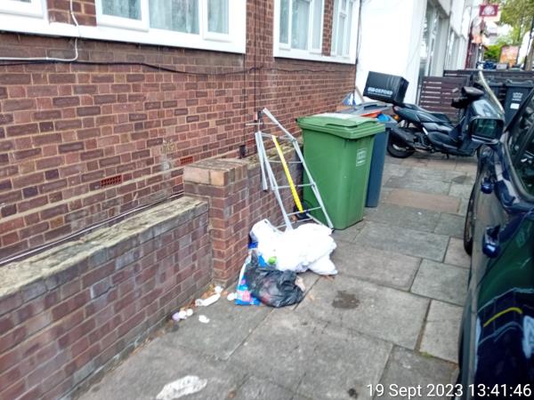 Mixed waste -Flat 1, 257 Brownhill Road, London, SE6 1AE