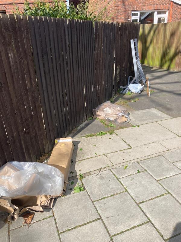 Fly tipping please clear-First Floor, 8 Chinbrook Road, Grove Park, London, SE12 9TH