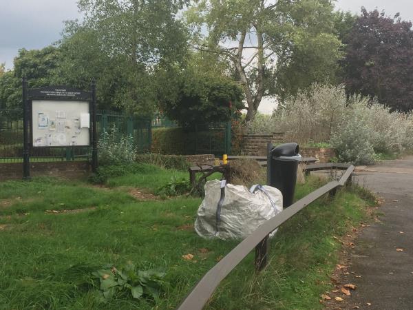 Sorry if it’s the wrong category. Various items of rubbish have been left behind by travellers.-9 The Meadway, Churchend, RG30 4PL