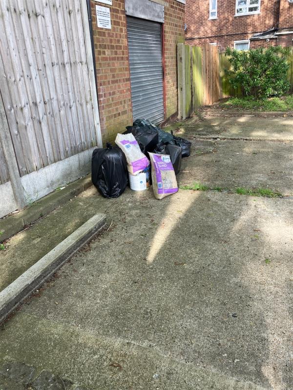 Fly tipping -38 Rogers Road, Canning Town, London, E16 1LW