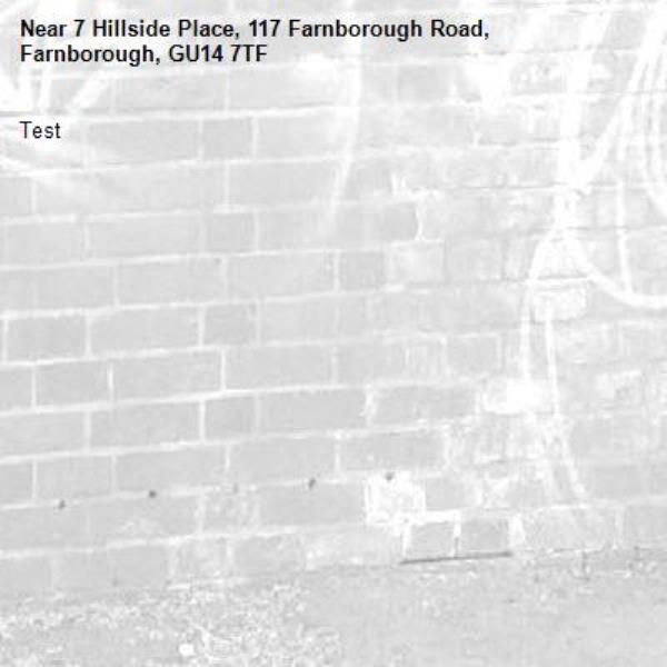 Test-7 Hillside Place, 117 Farnborough Road, Farnborough, GU14 7TF