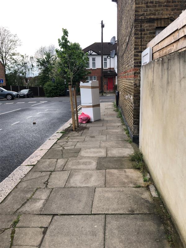 Fly tipping-10 Springrice Road, Hither Green, London, SE13 6HR