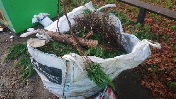 Garden waste and house hold waste large amount removedl fly tipping on going at this site  image 2-328 Northumberland Avenue, Reading, RG2 8DF