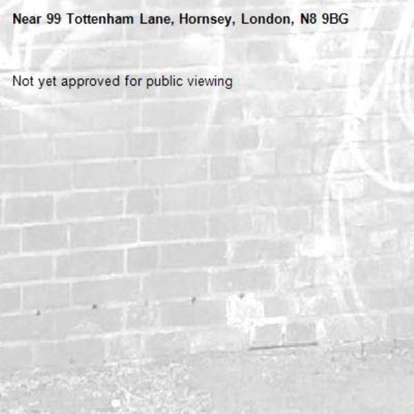 Not yet approved for public viewing-99 Tottenham Lane, Hornsey, London, N8 9BG