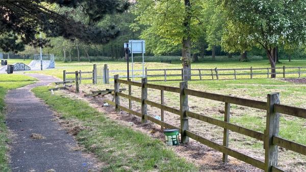 Fences are broken -Humberstone Park
