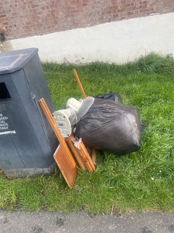 Household rubbish / bed head board-251 Manwood Road, London, SE4 1SF