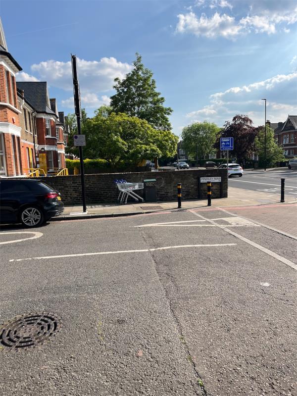 Penerley Road has not been cleaned for a while. Litter spreading all over the road. 
Also 2 trolleys on corner to Bromley Road and burnt car( previously reported and accepted ) still not cleared-32 Penerley Road, Catford, London, SE6 2LQ