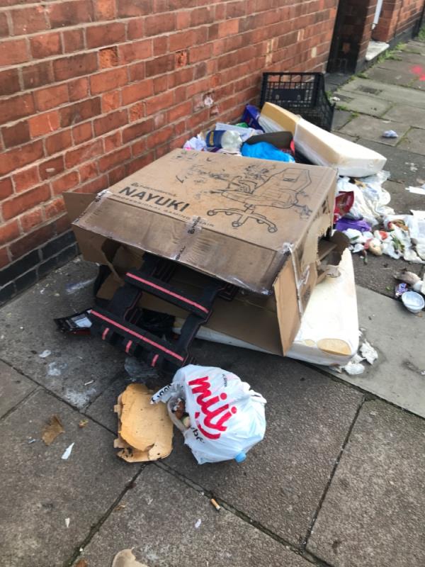 House rubbish -270a Narborough Road, Westcotes, LE3 2AQ, England, United Kingdom