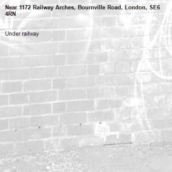 Under railway -1172 Railway Arches, Bournville Road, London, SE6 4RN
