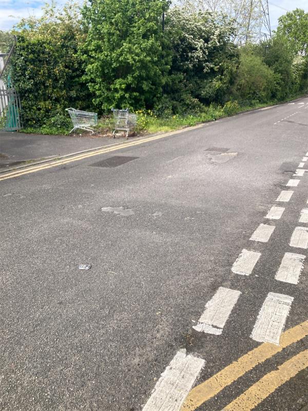 Flytipping -92 Downings, Beckton, London, E6 6WW